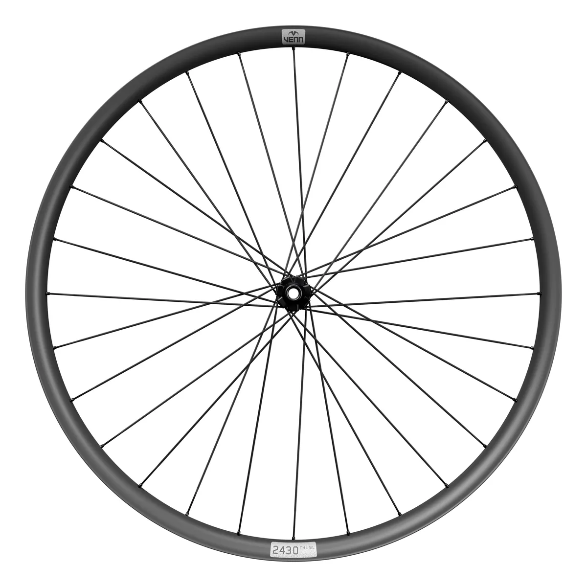 Venn 2430 SL XC Vorderrad, Seitenansicht