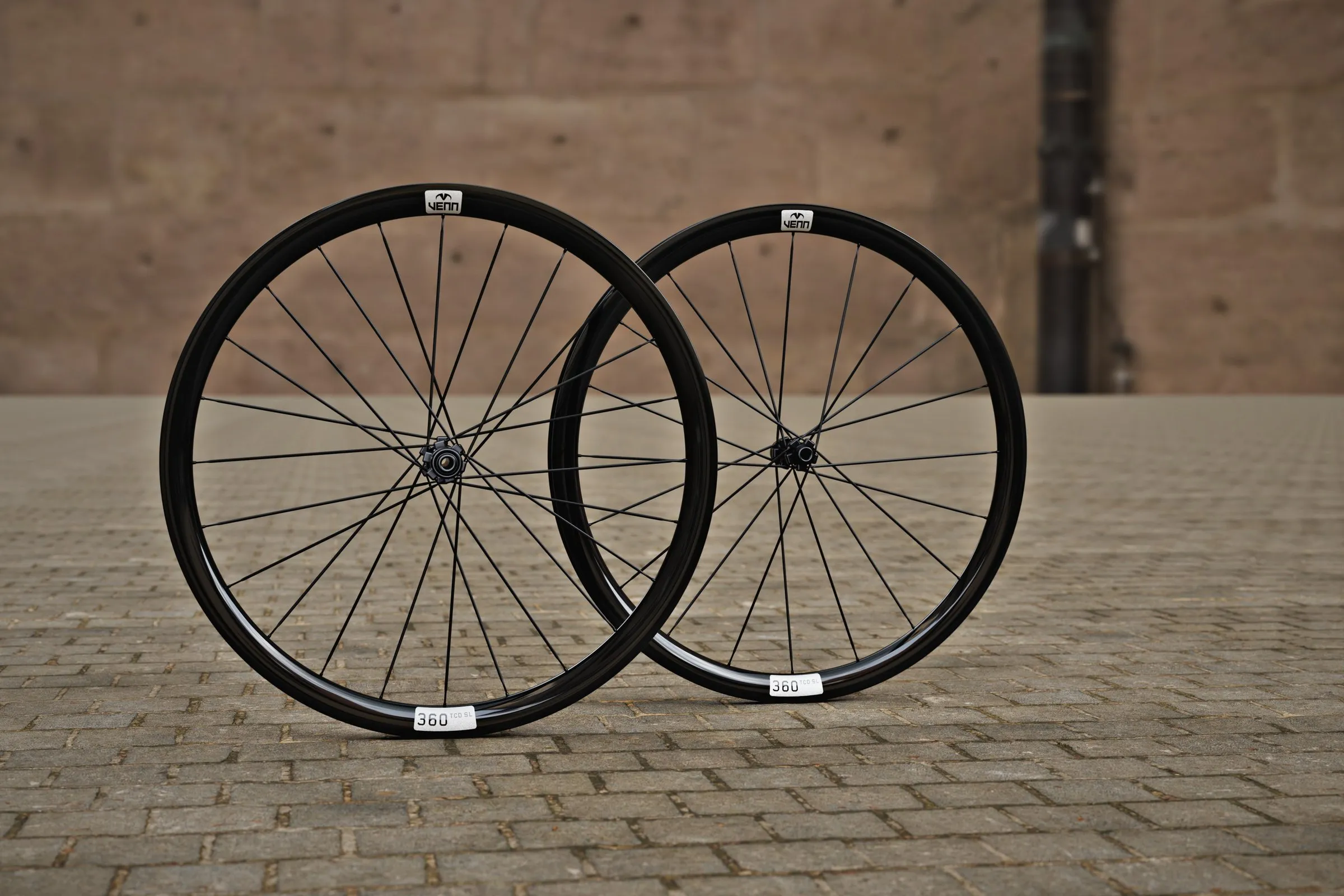 Venn 360 C SL carbon wielset, naast elkaar