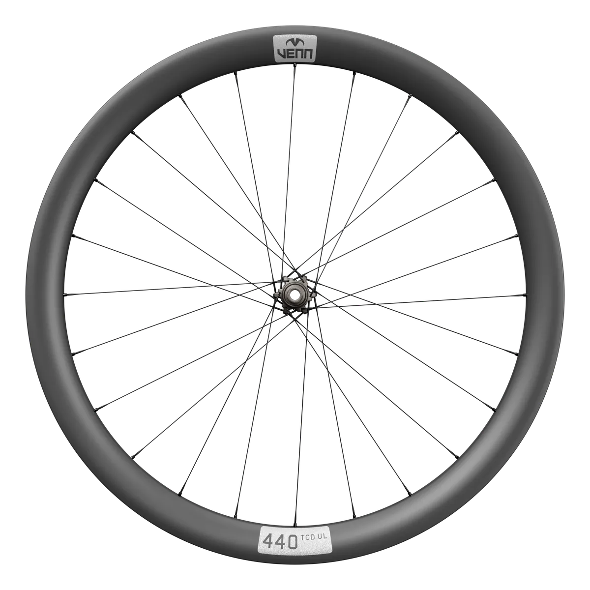 Venn 440 Helix front wheel, side view