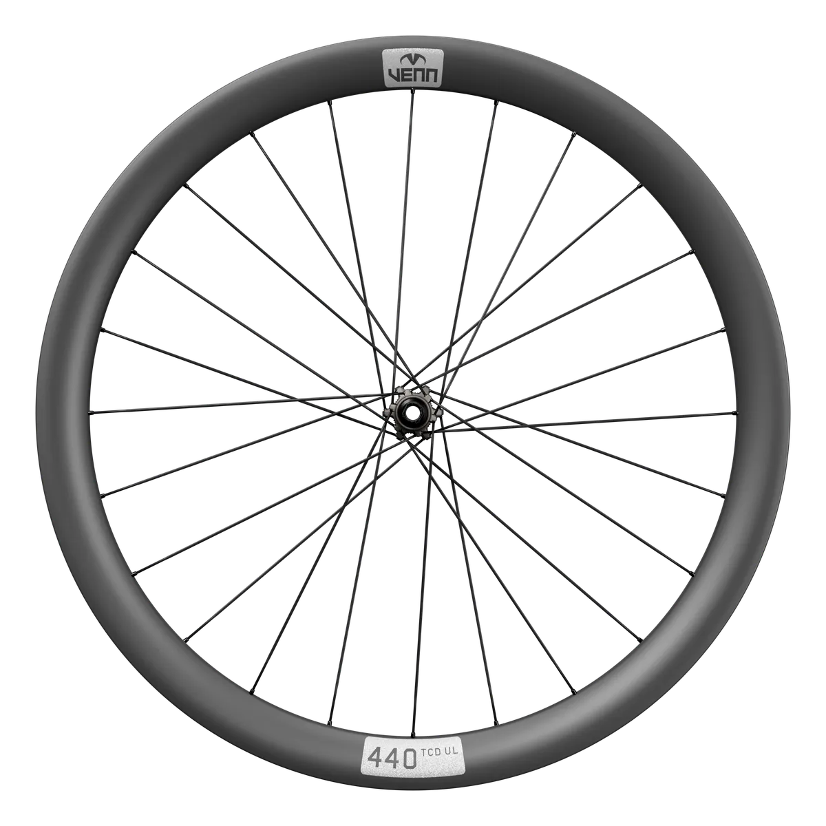 Venn 440 HE1 voorwiel, zijaanzicht