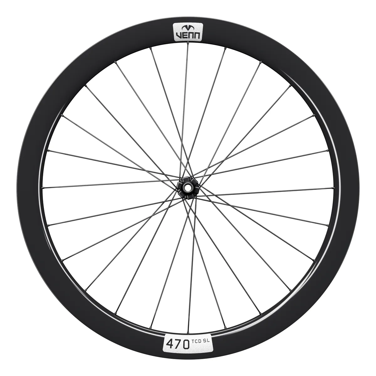 Venn 470 S front wheel, side view