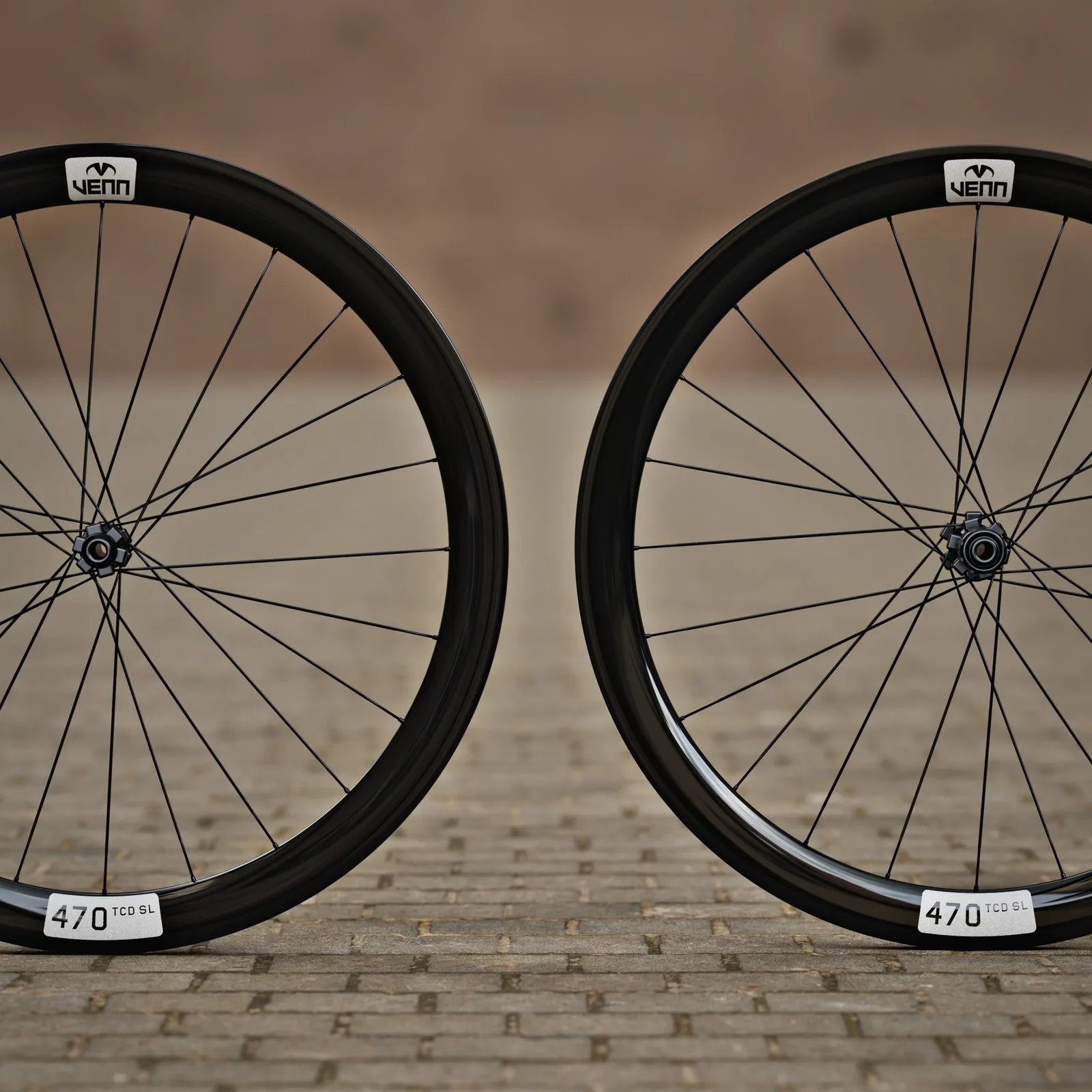 Venn 470 S carbon wielset, gekruist