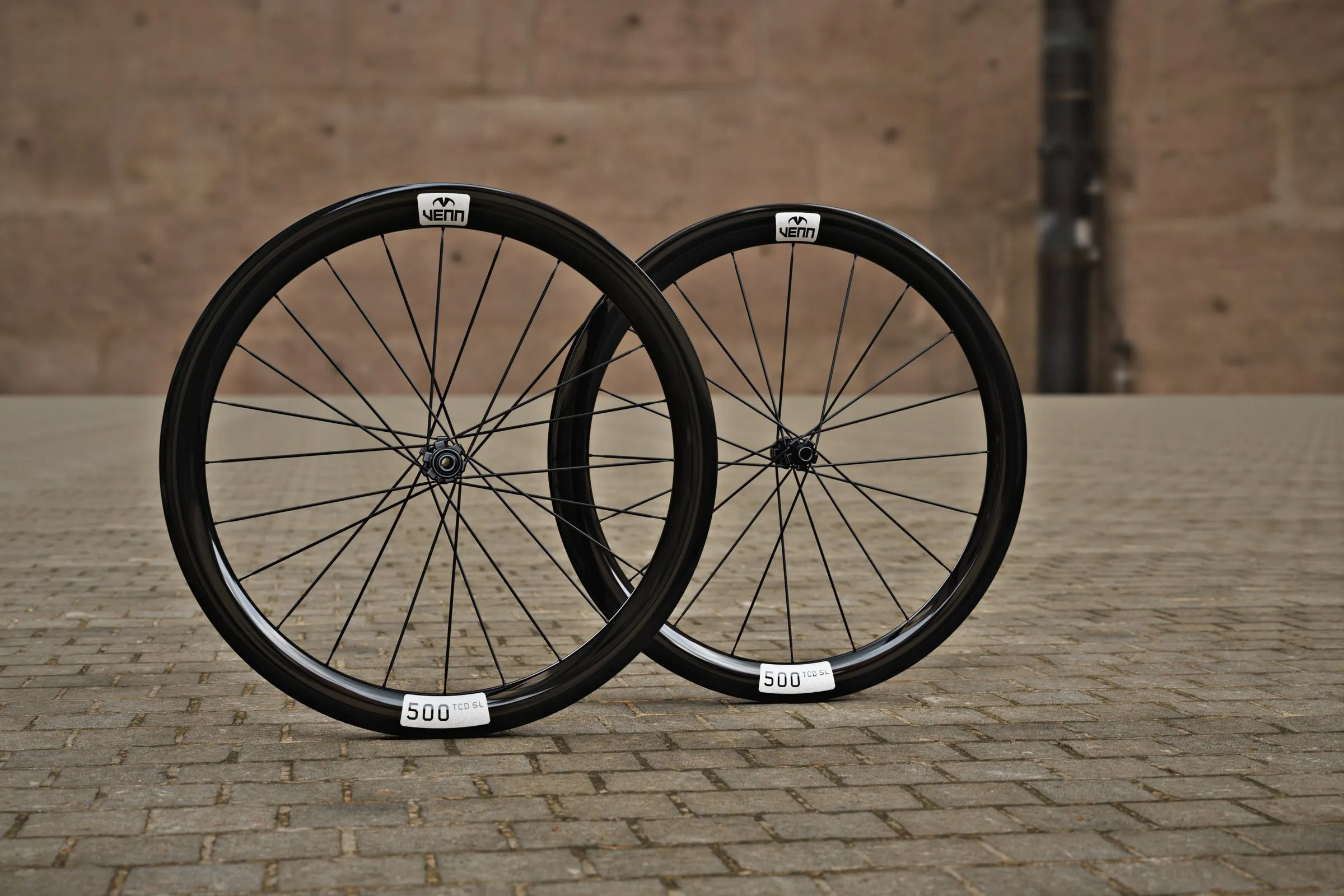Venn 500 C SL carbon wielset, naast elkaar
