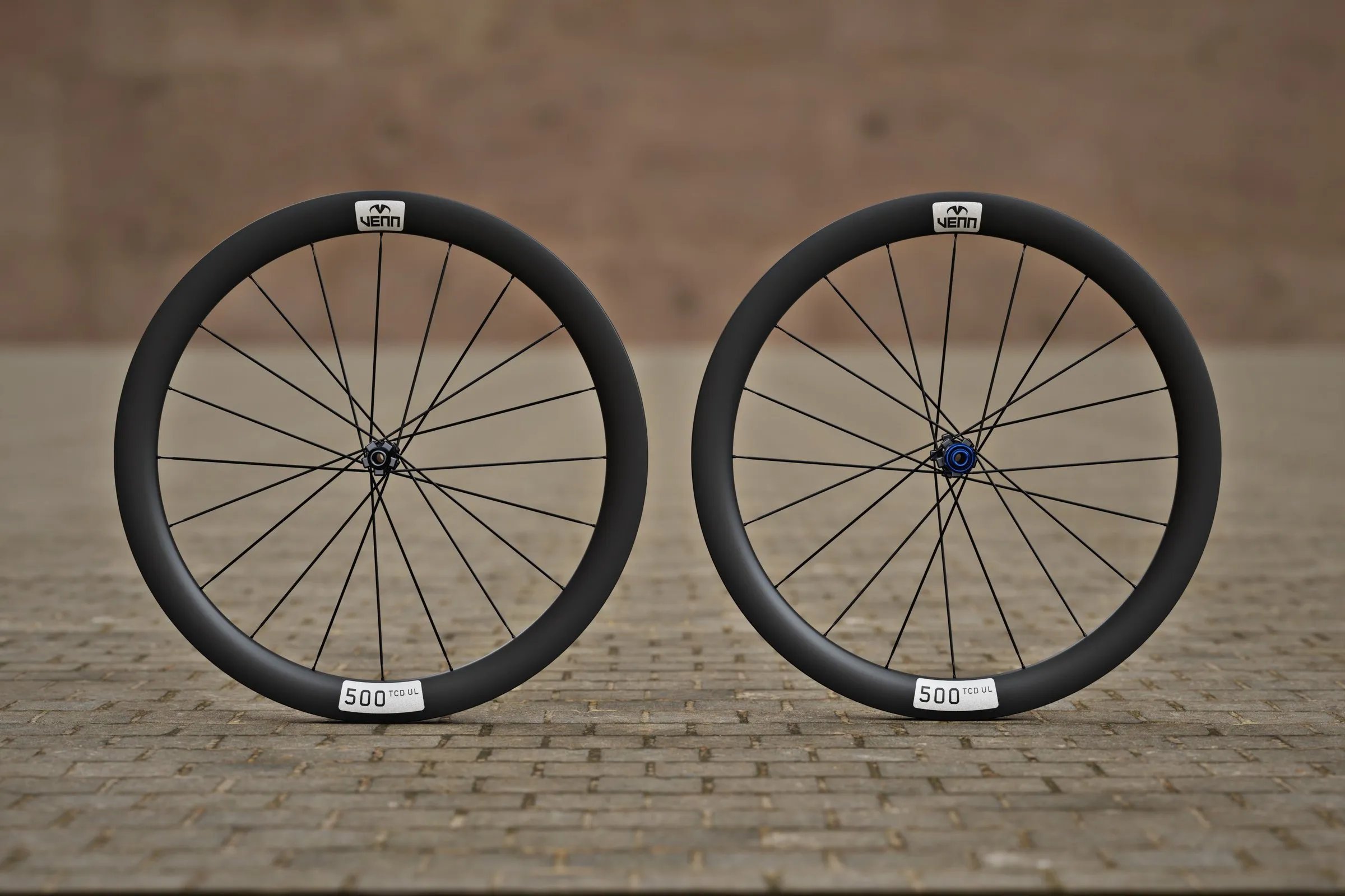 Venn 500 C UL carbon wheelset, crossed