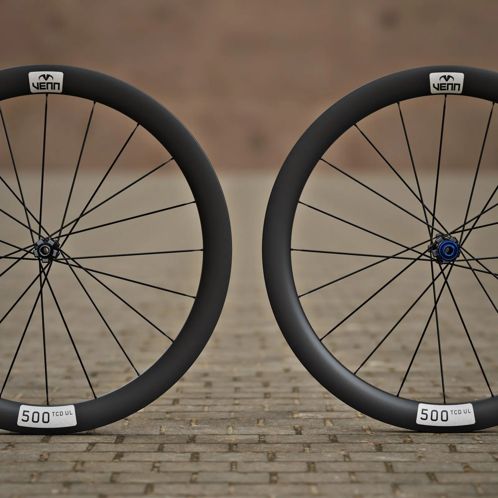 Venn 500 C UL carbon wheelset, crossed