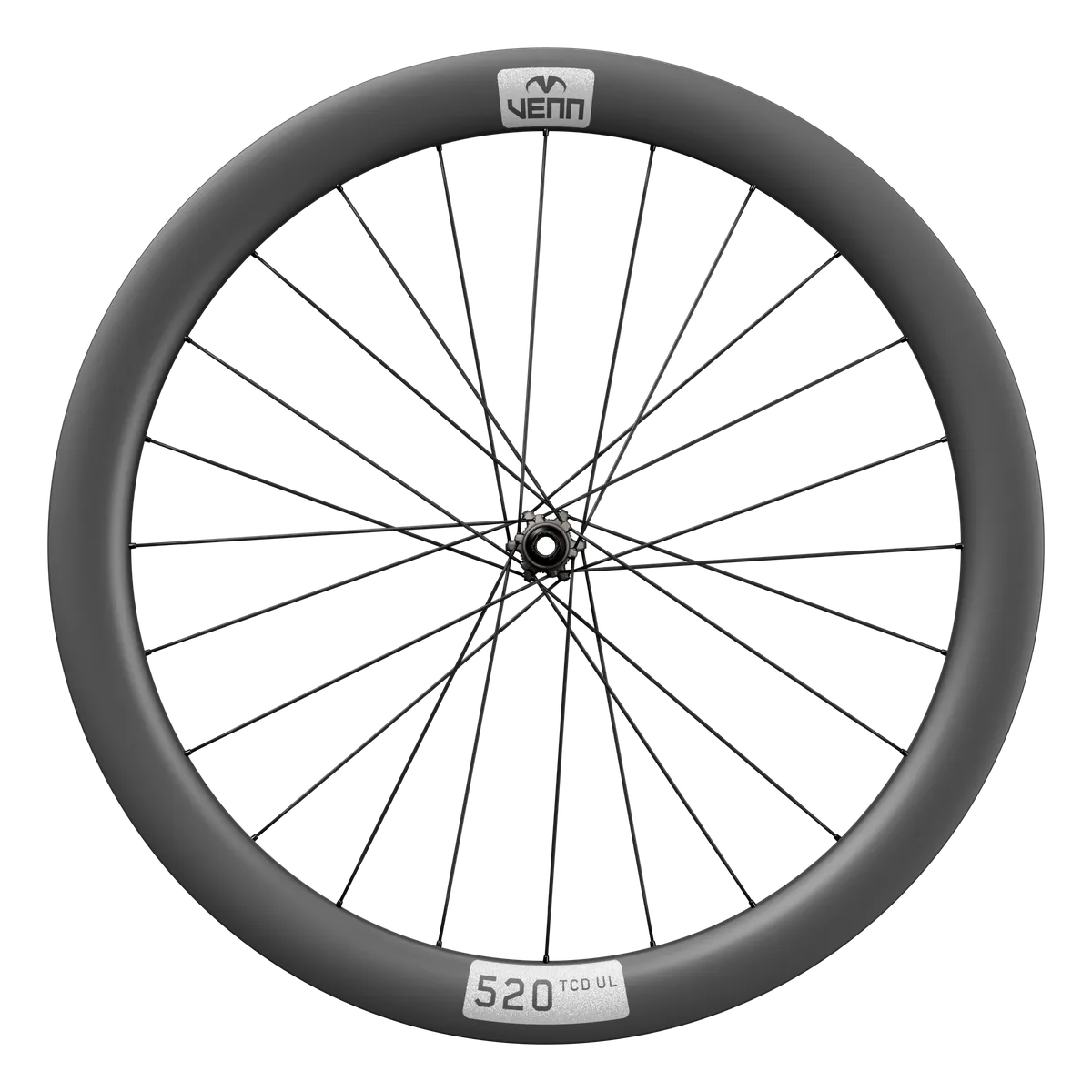 Venn 520 HE1 voorwiel, zijaanzicht